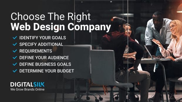 Steps for choosing a web design company. Featured image for How To Choose A Web Design Company.