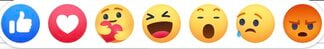 social media terms reactions