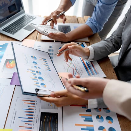 hotel brand specialists researching industry trends for a new project