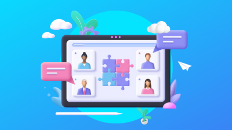 brand collaboration featured image of four puzzle pieces coming together