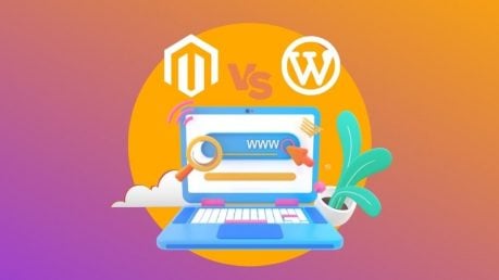 Magento vs. WordPress hero image
