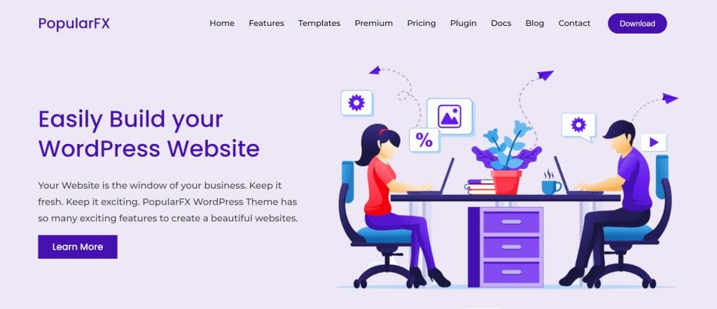 PopularFX website homepage