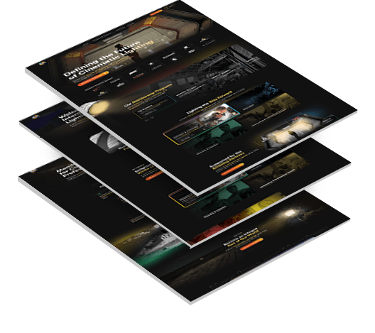 ICLS-trio-stacked A trio of screenshots from ICLS's website design