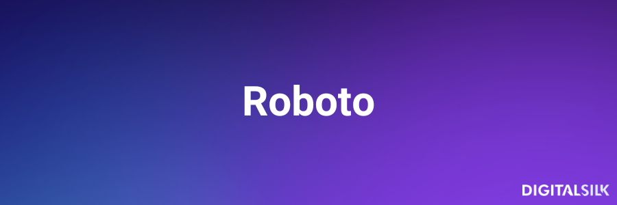 Roboto font