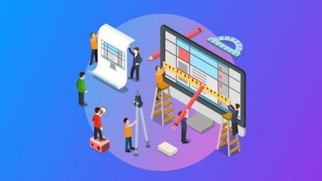 Website wireframe examples blog hero image