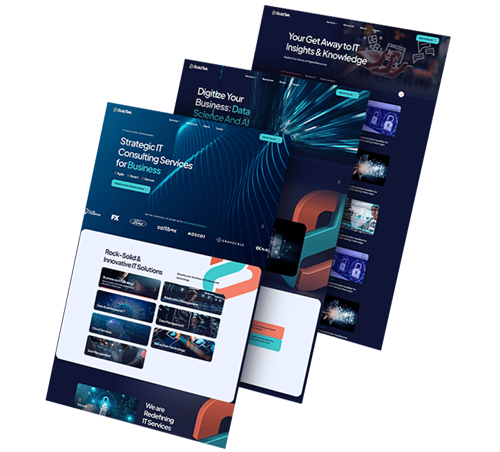 three stacked images form BoldTek website