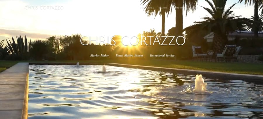 Chris Cortazzo website screenshot