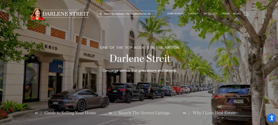 Darlene Streit website screenshot