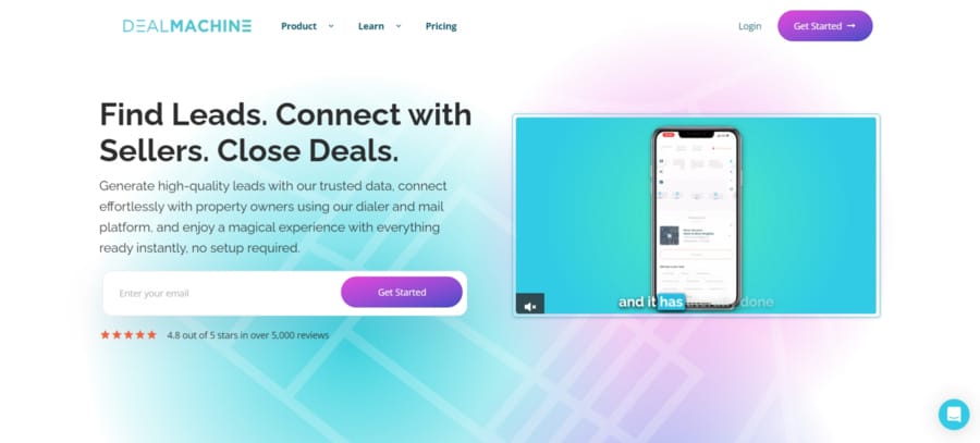 DealMachine website screenshot