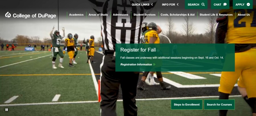 best-university-websites-College-of-DuPage