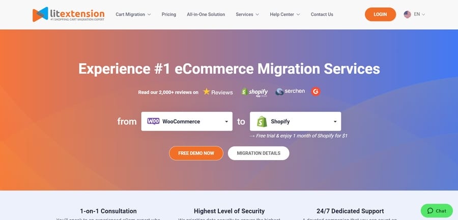 LitExtension website screenshot