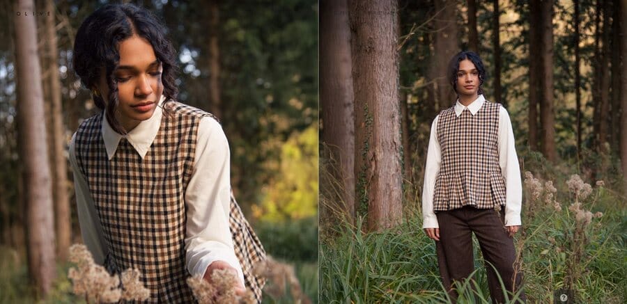 Olive Clothing website screenshot
