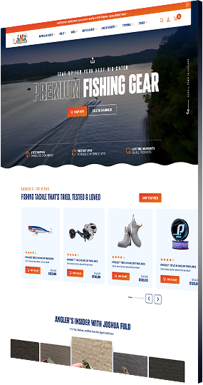 j&h-tackle-single J&h tackle web design single page