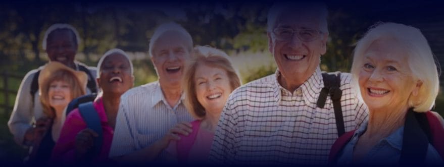 Image showing a group of elderly people
