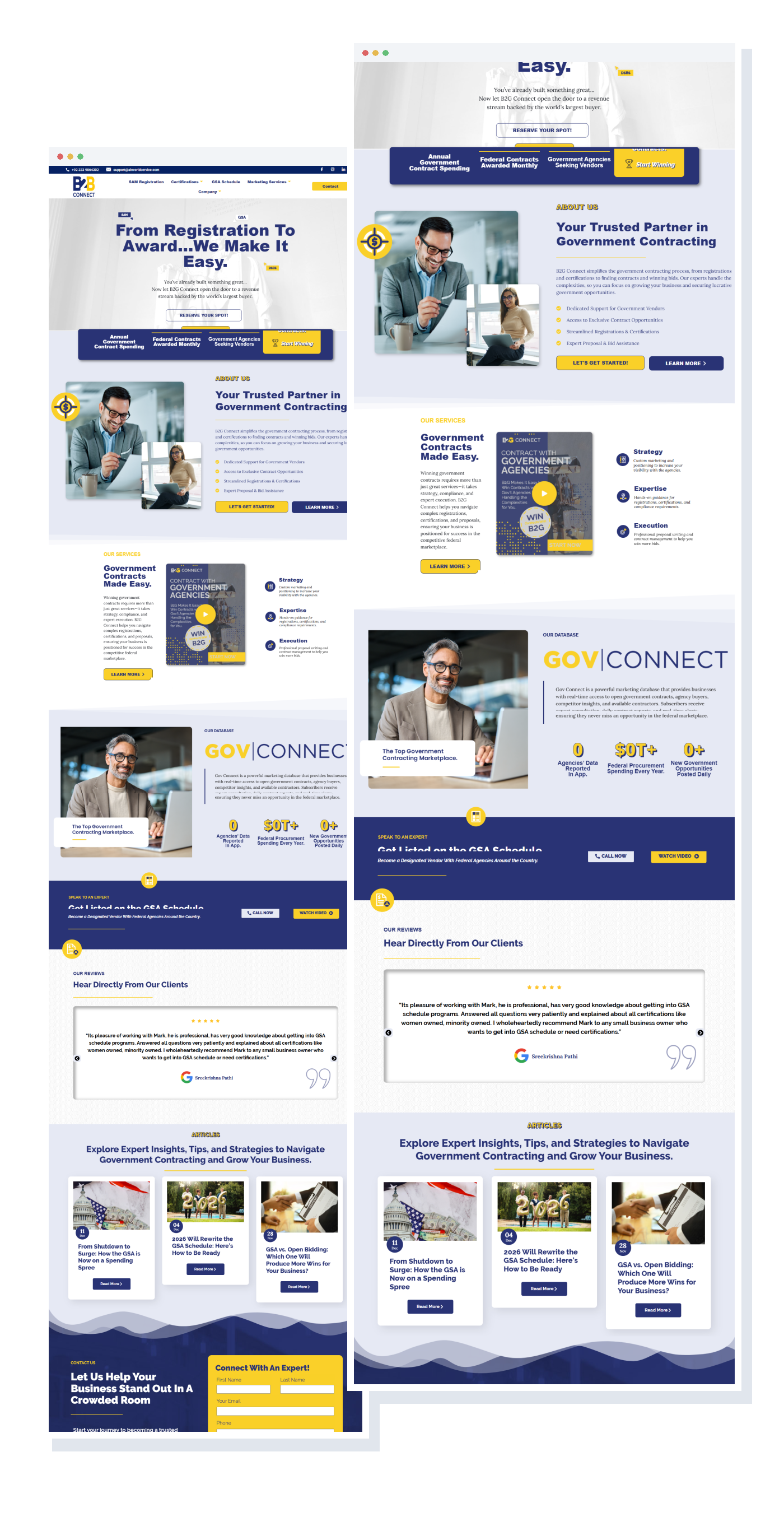 AK World Service B2B website redesign AK World Service B2B website professional redesign preview